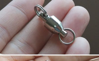 Swivel Bearing Pancing Air Laut, Swivel Bearing Pancing Kapal Laut, Swivel Bearing Pancing Ikan Besar, Konektor Swivel Snap untuk Trolling