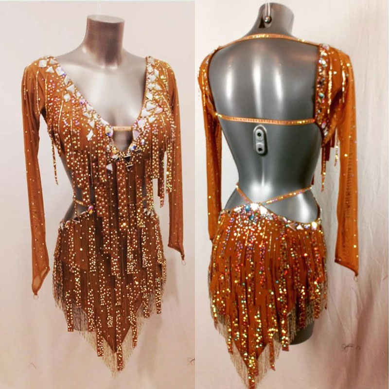 Vestidos de salsa de salón: ropa latina elegante y sexy