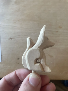 <span class=keywords><strong>Gioco</strong></span> da tavolo di <span class=keywords><strong>pollo</strong></span> con volpe animale in legno per bambini - Product Image 4