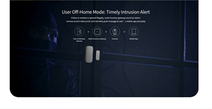 Tuya Premium <b>Door</b> Window <b>Sensor</b> Wireless Contact Long Battery Magnetic Detector Easy Install Home Security Real-Time Alerts Send - Product Image 4