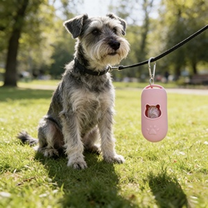 Sacs à déjections canines biodégradables super pratiques et légers, pochettes portables rechargeables pour déchets de chien avec conception à ouverture facile pour l'extérieur - Product Image 5