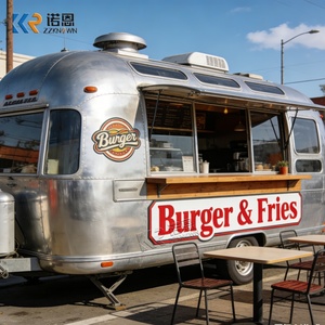 Camion de restauration rapide mobile, cuisine complète, chariot à pizza et hot-dogs, remorque alimentaire, camion de restauration en acier inoxydable - Product Image 4