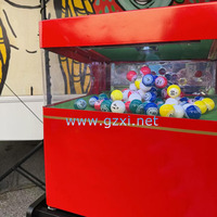 Fabricant de machine à loterie automatique électrique en acrylique, cage à bingo transparente avec marqueur de jeu chanceux, ensemble de jeu de bingo
