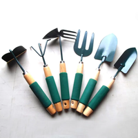 Set di Attrezzi da Giardino in Acciaio al Carbonio Personalizzabile OEM, Portatile, per Fai-da-Te, Include Pala e Forcone, Garanzia di 1 Anno