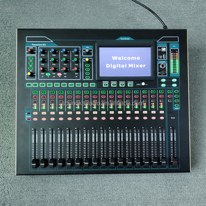 24 Channels Digital Mixer 7 Inches TFT Touch Screen Stereo Line Inputs DJ Controller Plastic Built-In Recorder Built-In Effects - Product Image 2