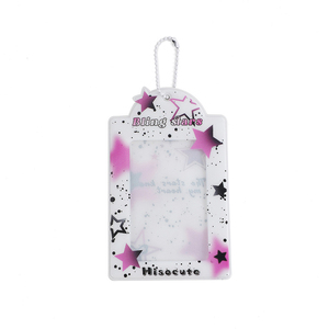 Venta al por mayor bajo MOQ PVC tarjetero personalizado foto tarjeteros llavero Kpop Photocard titular - Product Image 5