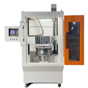 Máquina cortadora de rueda vertical a buen <span class=keywords><strong>precio</strong></span>, 14-24 ', fácil de operar, reparación de llantas, rueda de aleación profesional, torno de <span class=keywords><strong>llanta</strong></span> CNC - Product Image 1