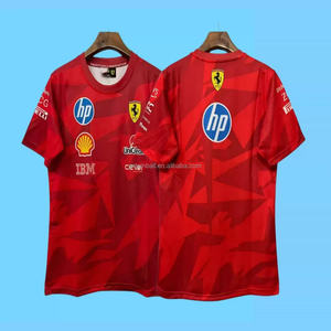 Traje de Carreras F1 Ferrariii, Ropa Deportiva de Alta Calidad, Jersey Deportivo al Estilo de Leclerc, Traje de Carreras Ferrariii - Product Image 1