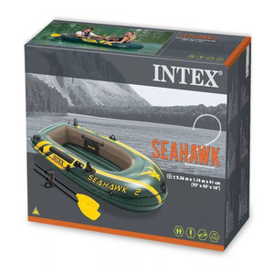 Seahawk-Barco de remos portátil <span class=keywords><strong>Intex</strong></span> 68347 para 2 personas, bote de remos de PVC, <span class=keywords><strong>kayak</strong></span> de pesca inflable pequeño - Product Image 5