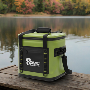 Bolsa térmica aislada de gran capacidad personalizada, diseño térmico impermeable de retención de hielo para picnic al aire libre, almuerzo, latas de almacenamiento para acampar - Product Image 5