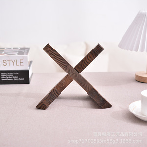 Estante de Madera para Recetas, Exhibidor de Menús de Cocina, Soporte de Lectura de Escritorio de 2 Niveles con Forma de Monumento - Product Image 4