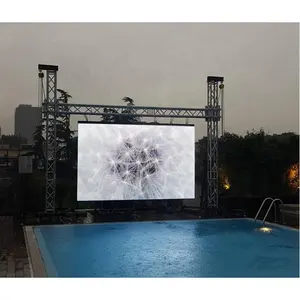 Verhuur Led Display Indoor Outdoor Full Color Led Wall P3.9 P3.91 Led Video Wall 500X500Mm Gegoten Aluminium Beeldschermen