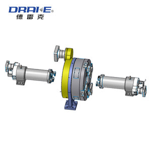 <span class=keywords><strong>Mandrin</strong></span> pneumatique à 4 mâchoires Drake Laser pour tube, <span class=keywords><strong>mandrin</strong></span> rotatif pneumatique pour machine de découpe laser à fibre pour tube - Product Image 2