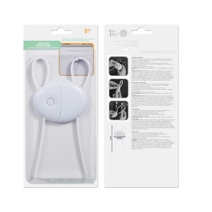 Verrous de sécurité pour portes de placards et tiroirs pour bébés en plastique 3M - Verrous anti-enfants sans BPA - Installation facile sans outils - Forme de pomme - Product Image 6