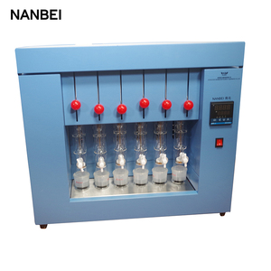 NANBEI aletleri 6 örnekleri laboratuvar kullanımı ham yağ testi Soxhlet ekstraksiyon ünitesi ekipmanları - Product Image 4