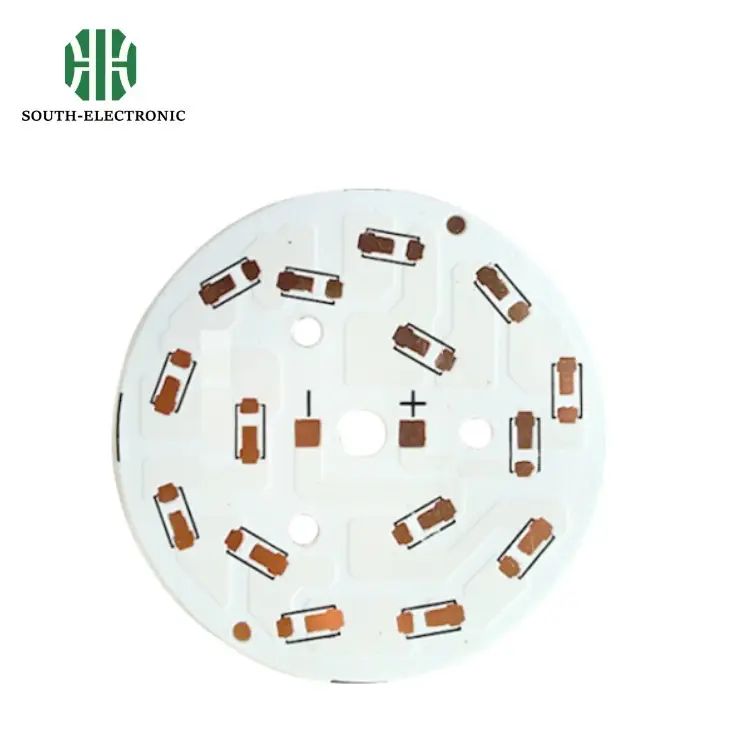 Pcb-En Pcba-Fabrikant Die Oem Aluminium Led-Ronde Pcb-Led En Pcba Levert