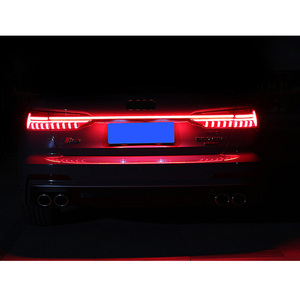 OEM para Audi A6 S6 C8 (2019-2024), flujo LED dinámico a través de la barra de luz trasera, señal de giro secuencial, lámpara trasera, tira de luz de actualización - Product Image 5