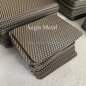 Nickel Iron Alloy Expanded Mesh Sheet Excellent Conductivity Ni Fe Alloy Diamond Hole Expanded Mesh