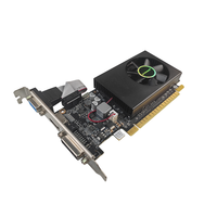 Tarjeta Gráfica para PC de Escritorio con Ventilador VGA, GeForce GT 210 610 705 710 730 740 1030 LP, 2GB/4GB GDDR3