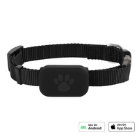 Traceur intelligent pour animaux de compagnie certifié MFi, compatible avec Apple Find My, sans frais mensuels, localisateur GPS à autonomie d'un an, collier pour chat et chien