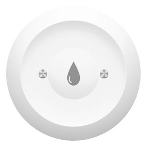 Detector de fugas de agua Zigbee para hogar inteligente, Sensor de plástico alimentado por batería con control por aplicación para alarma de seguridad en el hogar inteligente - Product Image 1