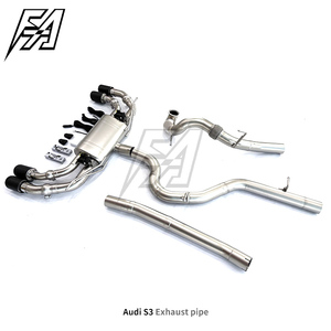 Cho <span class=keywords><strong>audi</strong></span> S3 2.0T 2015 2023 điều chỉnh hệ thống ống xả downpipe phần giữa đuôi phần catback ống xả điện tử muffler - Product Image 4