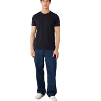 Guangzhou Kledingfabrikant Groothandel Bestseller 220g 100% Katoen Regular Drop Shoulder T-Shirt Plus Size Heren T-shirts