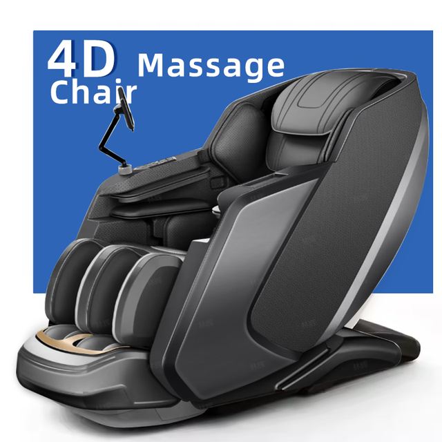 For Leercon 2025 New Design Electric Sofa Shiatsu 4d zero Gravity Luxury Ai  Robot  Massage Chair Full Body with Massage  Foot