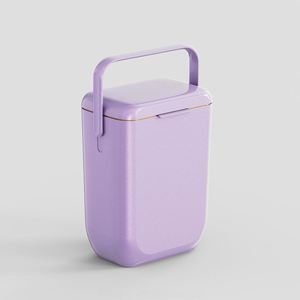 Wholesale Custom Color logo Portable Insulation Box champagne Wine <b>Cooler</b> Box with Plastic Handle - Product Image 1