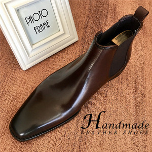 Zapatos de cuero de alta gama hechos a mano con punta en pico, de cuero genuino para hombre, con diseño de brocado tallado, zapatos Oxford formales de negocios. - Product Image 2