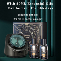 Tout nouveau nébuliseur d'aromathérapie USB élégant 10ml diffuseur de parfum de voiture en aluminium boîte-cadeau d'aromathérapie de qualité supérieure