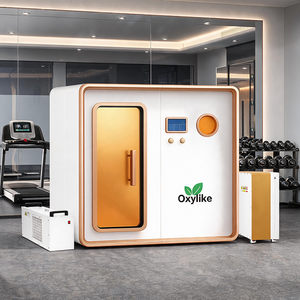 ห้องออกซิเจนความดันสูงแบบแข็งสองที่นั่ง รุ่น OEM&ODM Top Oxylike OLH-2-S5 1.5ATA ระดับหรู สำหรับใช้ในศูนย์ออกกำลังกายเพื่อฟื้นฟูร่างกายหลังเล่นกีฬา - Product Image 1