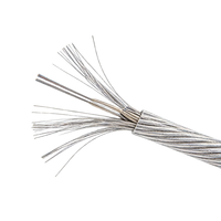 Câble de terre aérien OPGW Shenguan G652D à fibre optique monomode pour la communication des réseaux électriques