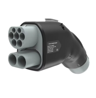Nouvel adaptateur de charge rapide DC CCS2 vers CHAdeMO 250A UE pour Nissan Leaf V2L Sixpenceev