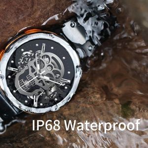 IP67แสดงผล AMOLED ขนาด1.43นิ้วนาฬิกาอัจฉริยะสำหรับผู้ชายและผู้หญิงฟังก์ชั่นตรวจสอบสุขภาพปฏิทินดิจิทัลนาฬิกาสุขภาพ - Product Image 6