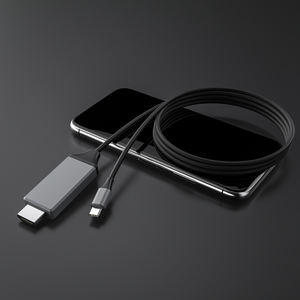 2m 4k <span class=keywords><strong>usb</strong></span> 3.1 <span class=keywords><strong>typ</strong></span> <span class=keywords><strong>c</strong></span> a hdTV cavi convertitore <span class=keywords><strong>usb</strong></span> tipo <span class=keywords><strong>c</strong></span> a HD 4k cavo per monitor HDTV telefono cellulare - Product Image 4