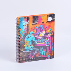 הגעה חדשה-מחברת ספירלה צבעונית אישית נייד נייד ידידותי לסביבה ספר תרגול ספר עבודה רב-שימושית - Product Image 4
