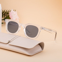 Nouvelles Lunettes de Soleil Œil de Chat Tendance 2026 pour Femme, Style Européen et Américain, Monture en Acétate Élégante, Protection UV400, Monture Complète, Très Tendance