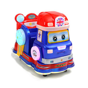 Jouet commercial de voiture à bascule électrique à pièces pour enfants - Product Image 1