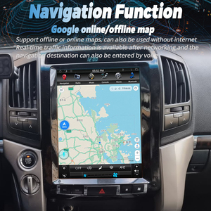 <span class=keywords><strong>Unidad</strong></span> principal de pantalla Tesla de 12,1 "para Toyota Land Cruiser 200 LC200 2008-2019 Android 13 Radio navegación GPS reproductor Multimedia para coche - Product Image 2