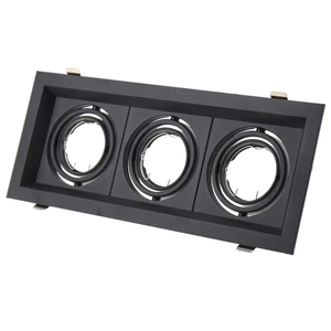 Faretto da Incasso in Acciaio Inox Nero 12V Gu5.3 MR16 Illuminazione da Interno Orientabile a Soffitto - Product Image 5