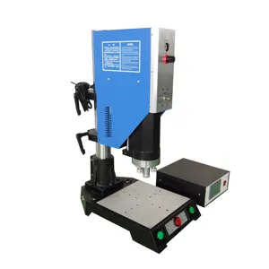 Ultrasonic Plastic Welding Machine Jacket Zipper Opening Gluing Glue Machine Plastic Zipper Ultrasonic Film Sealing Machine