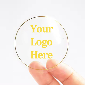 Personalizzato su misura rotolo impermeabile lamina d'oro rotonda stampa di etichette personalizzate del prodotto aziendale Logo adesivi per imballaggio etichetta - Product Image 4