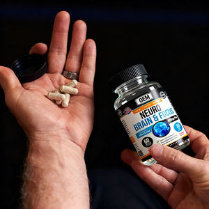 Capsules Nerveuses de Marque Privée OEM pour la Mémoire et la Concentration, Complément Alimentaire pour le Soutien du Cerveau pour la Santé Cérébrale - Product Image 3