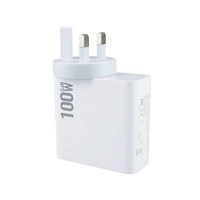 PD100W GaN Multi-Port USB-C Chargeur Intelligent Super Rapide Charge Type C Adaptateur Téléphones Mobiles Ordinateurs Portables 100W Alimentation AU Sockets