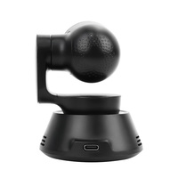 Cámara USB PTZ 4K con Control por Gestos IA, Seguimiento Automático, Sensor CMOS, Almacenamiento en la Nube, USB Tipo-C para Transmisión en Vivo y Webcasting