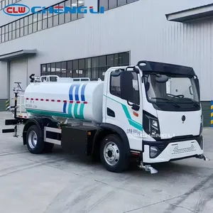 Arroseur électrique zéro émission avec lavage avant et pulvérisation arrière pour chantier de construction - Product Image 1