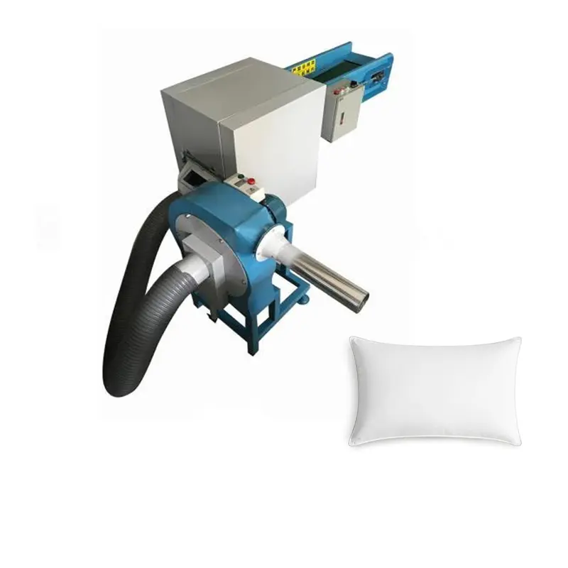 Hot Selling Factory Price Cotton Fiber Blowing Machine Pillow Stuff Filling Machine Pillow Filling Machine