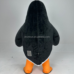 Efun Giant Professional Custom ized Plüsch Madagaskar Aufblasbare Pinguin Maskottchen Kostüm Anzüge Cosplay Fursuit <span class=keywords><strong>Party</strong></span> Kleid zum Verkauf - Product Image 2