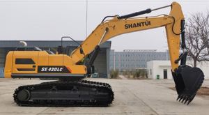 Machinerie de construction et de bâtiment, excavatrice sur chenilles SE420LC, 41 tonnes, moteur Weichai, cœur d'or, haute puissance, pompe et boîte de vitesses 280 kW - Product Image 4